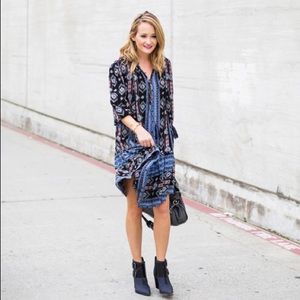 Anthro/Holding Horses S Winter Moon Tunic Dress